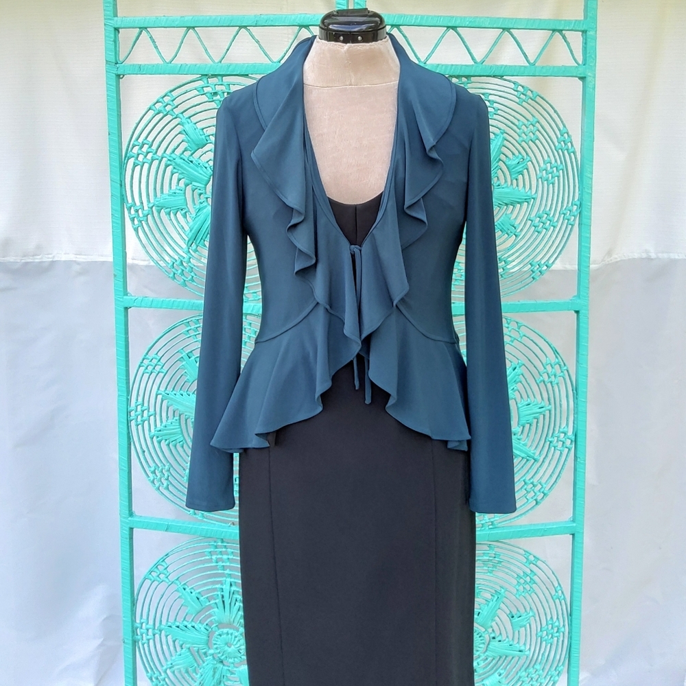 EVAN PICONE Peplum Jacket